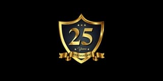 25 Years Badge