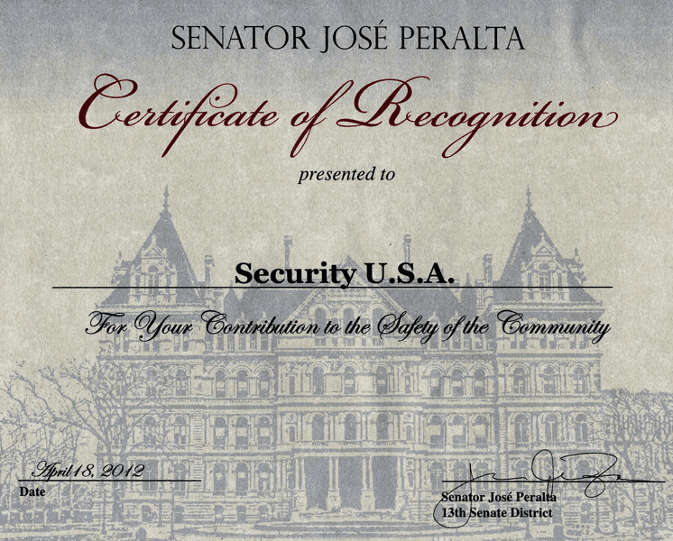 Citation from New York State
