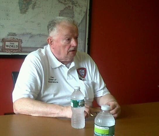 Ken Fisher Retired NYFD Communications Chief and now Director of CDS, meets with Security USA® management team.