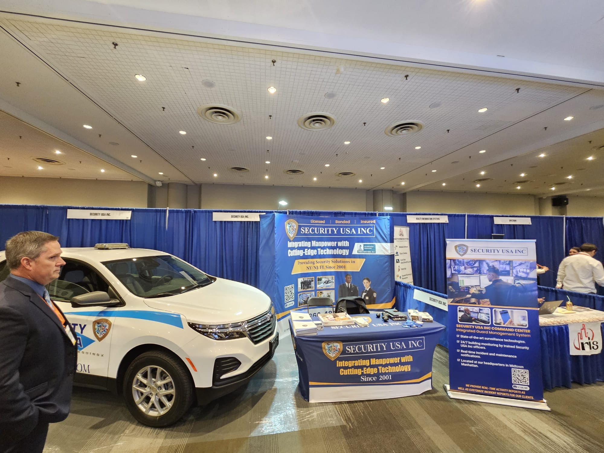 Booth at Meadowlands Security Show
Meadowlands Exposition Center, NJ