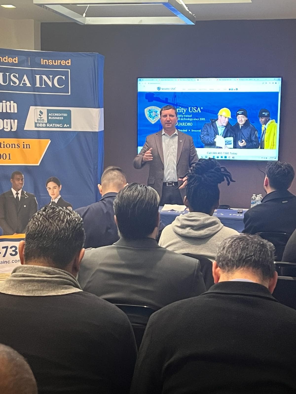 Yisrael Weiner
Executive Vice President
Addressing Our Team - Security USA®, NY