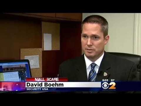 David Boehm, COO of Security USA, Inc. said some of the most secure malls in the world are in Israel