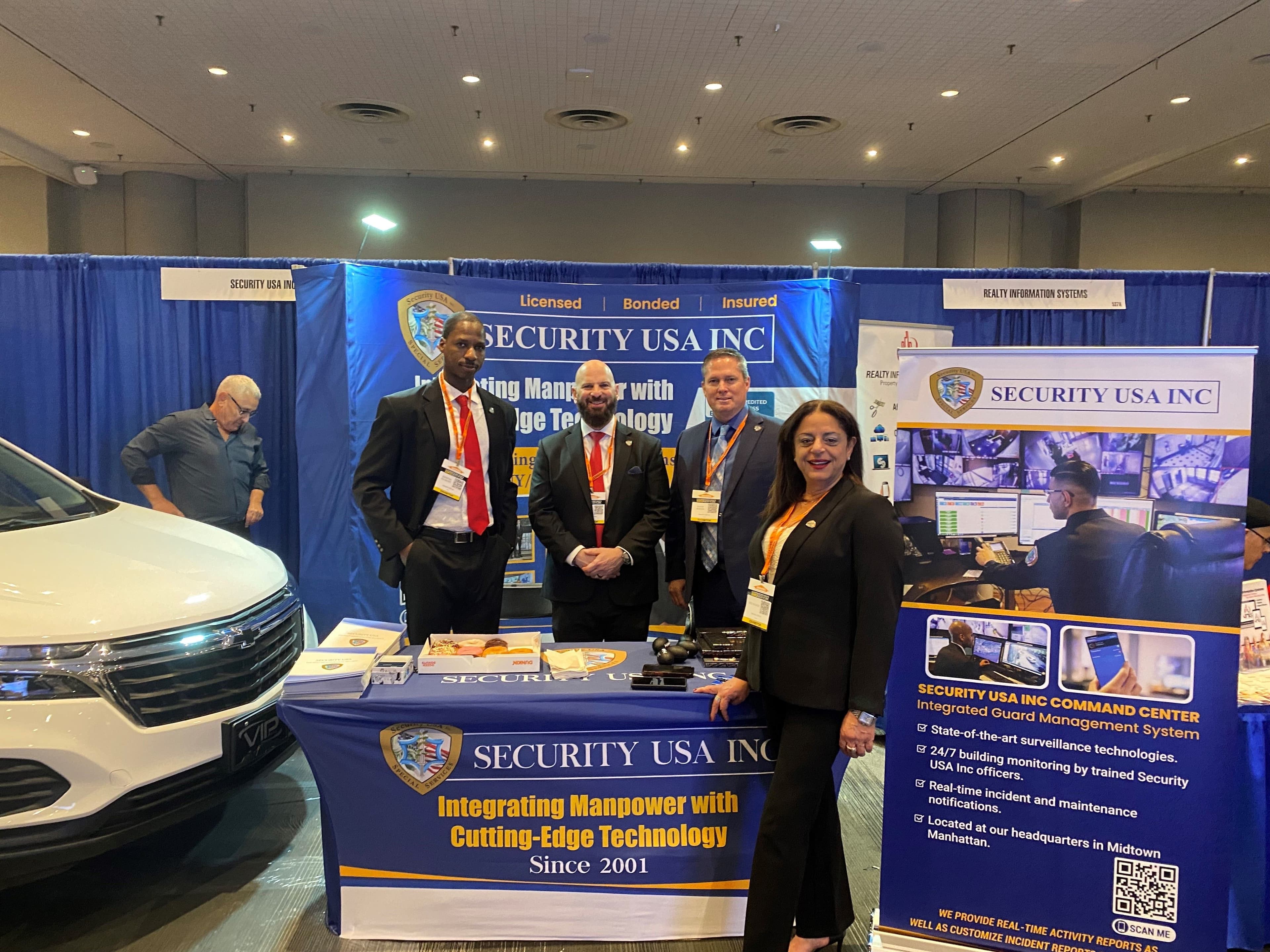 Image of Security USA® team at the Cooperator Expo in New Jersey. 
