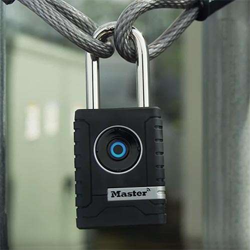 Image of the bluetooth Master Lock.
