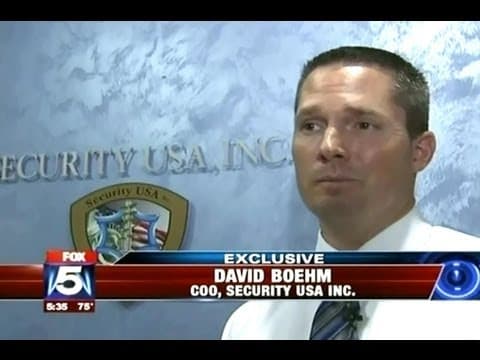 SecurityUSA Inc - David Boehm, COO instructs Livery Drivers