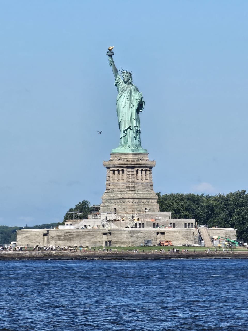 Statue of Liberty and New York Harbor
