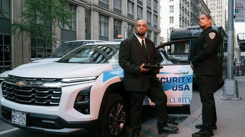 Image of Security USA® executive protection agents patrolling the perimeter of an event.